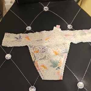 PINK Victoria's Secret‎ Multicolor Lace Thong